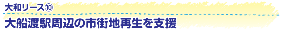 大和リース10　大船渡駅周辺の市街地再生を支援