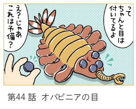 第44話　オパビニアの目